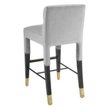 Tov Furniture Taylor Velvet Barstool