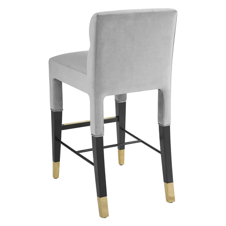 Tov Furniture Taylor Velvet Counter Stool