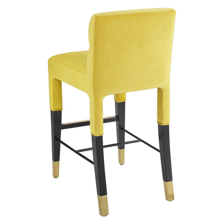 Tov Furniture Taylor Velvet Barstool