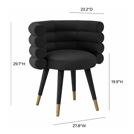 Tov Furniture Betty Velvet Dining Chair