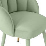 Tov Furniture Gardenia Velvet Dining Chair