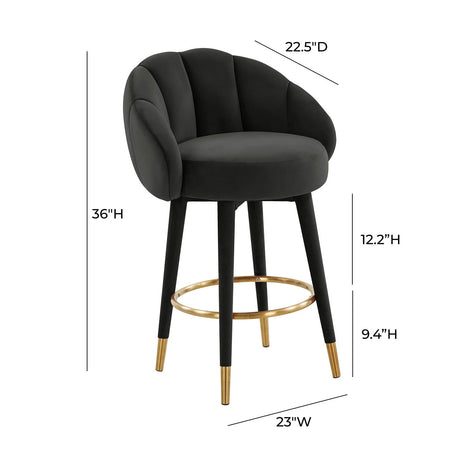 Tov Furniture Myla Swivel Counter Stool