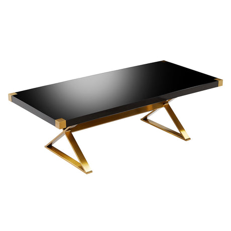 Adeline Lacquer Dining Table | TOV - TOV - D68303 - Home Elegance USA - 13