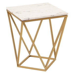 Tov Furniture Leopold Marble Side Table