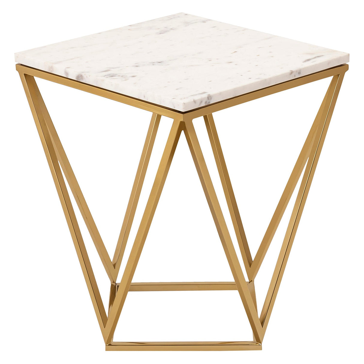 Tov Furniture Leopold Marble Side Table