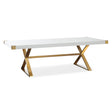 Adeline Lacquer Dining Table | TOV