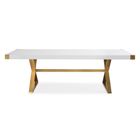 Adeline Lacquer Dining Table | TOV - TOV - G5496 - Home Elegance USA - 7