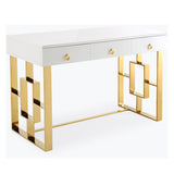 Audrey Lacquer Desk | TOV - TOV - H3739 - Home Elegance USA - 12