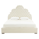 Tov Furniture Carolina Velvet Bed