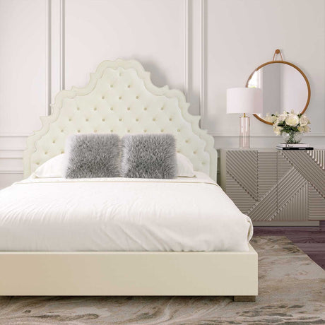 Tov Furniture Carolina Velvet Bed