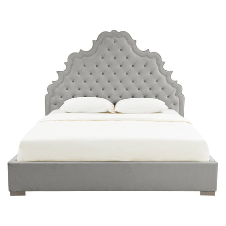 Tov Furniture Carolina Velvet Bed