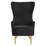 Tov Furniture Julia Velvet Wingback Chair