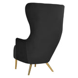 Tov Furniture Julia Velvet Wingback Chair