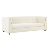 Tov Furniture Wafa Velvet Sofa