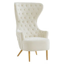 Jezebel Velvet Wingback Chair | TOV