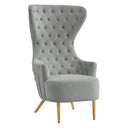 Jezebel Velvet Wingback Chair | TOV