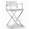 Director Stainless Steel Bar Stool | TOV | Home Elegance USA