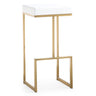 Tov Furniture Ferra Gold Barstool Set Of 2