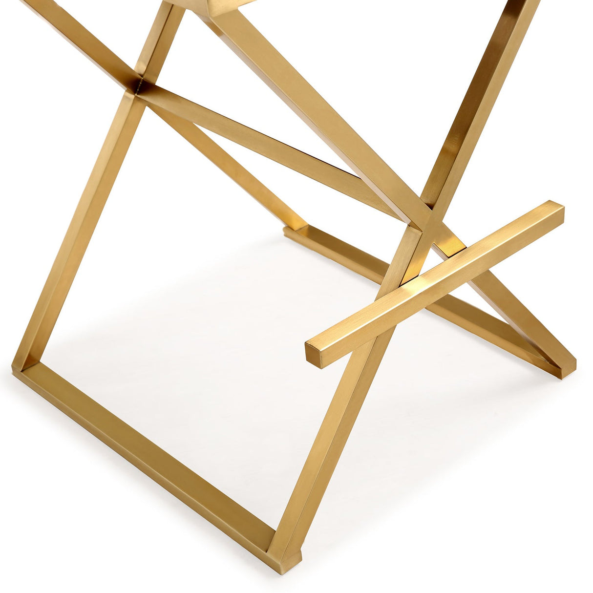 Director Gold Bar Stool | TOV | Home Elegance USA