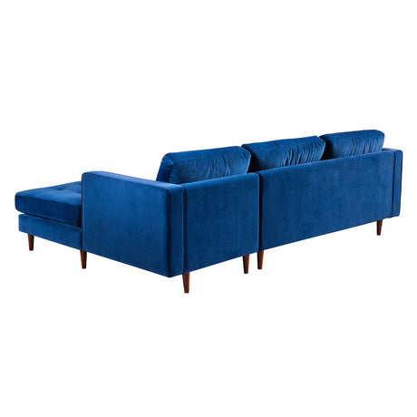 Tov Furniture Como Velvet Right Arm Sectional Sofa