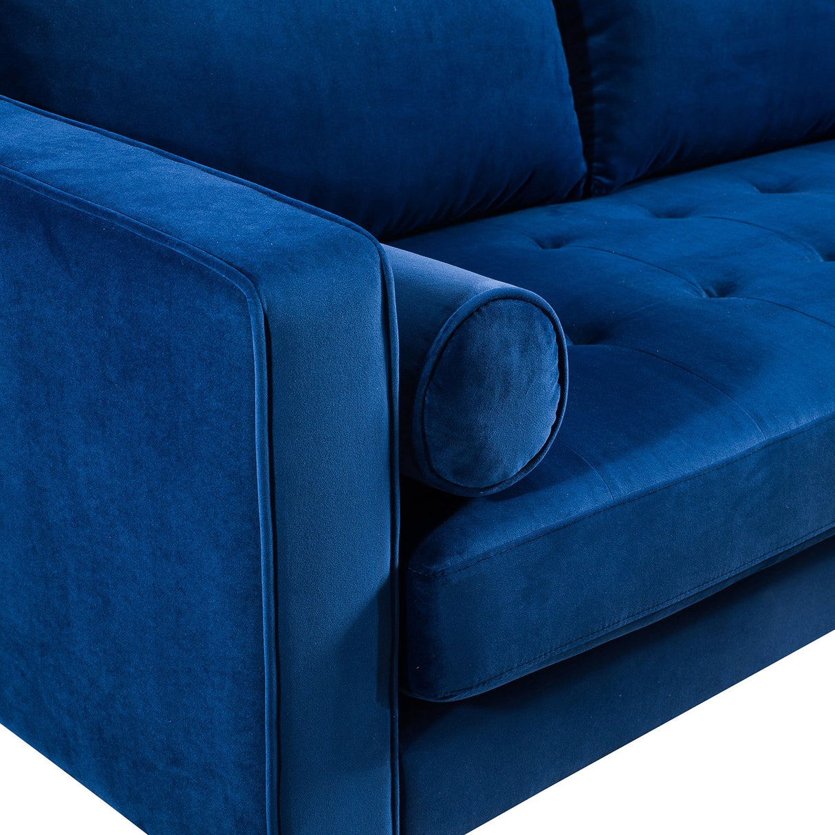 Tov Furniture Como Velvet Right Arm Sectional Sofa