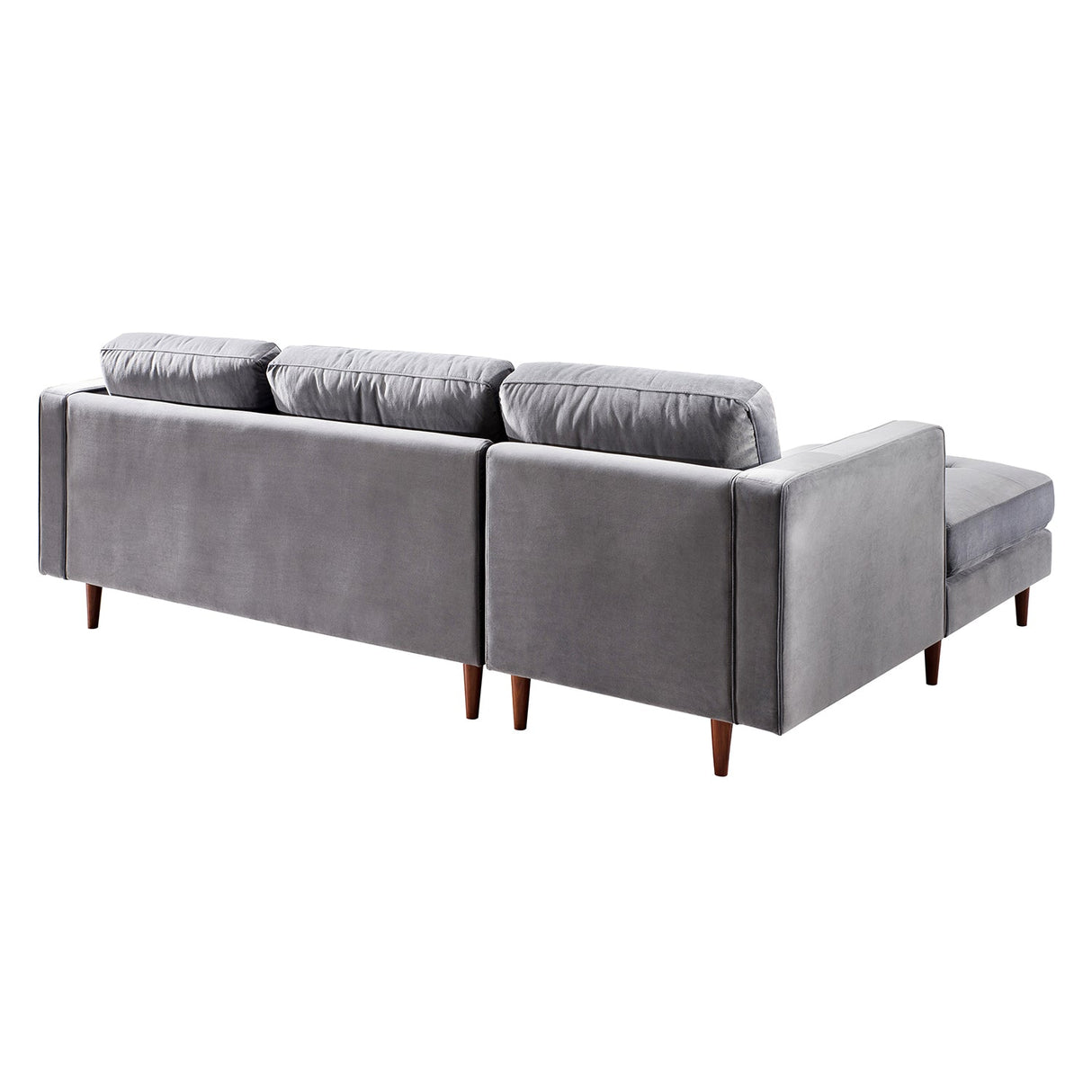 Tov Furniture Como Velvet Left Arm Sectional Sofa