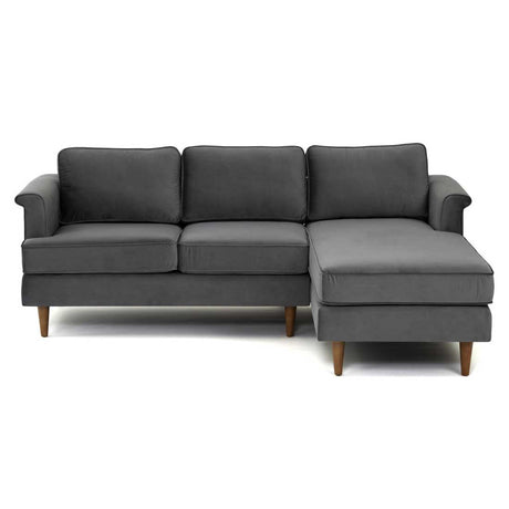 Tov Furniture Porter Velvet Right Arm Sectional Sofa