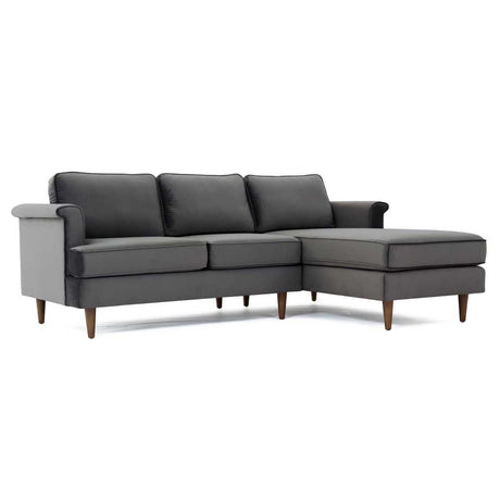 Tov Furniture Porter Velvet Right Arm Sectional Sofa