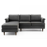 Tov Furniture Porter Velvet Left Arm Sectional Sofa