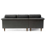 Tov Furniture Porter Velvet Left Arm Sectional Sofa