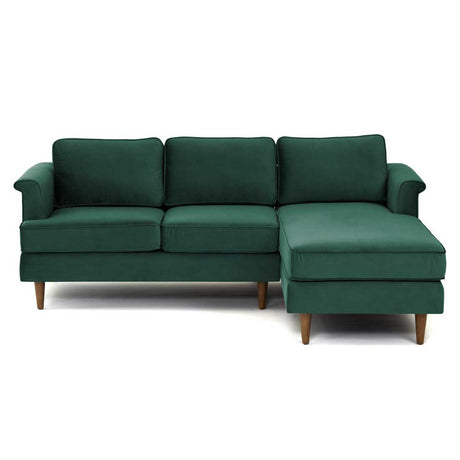 Tov Furniture Porter Velvet Right Arm Sectional Sofa