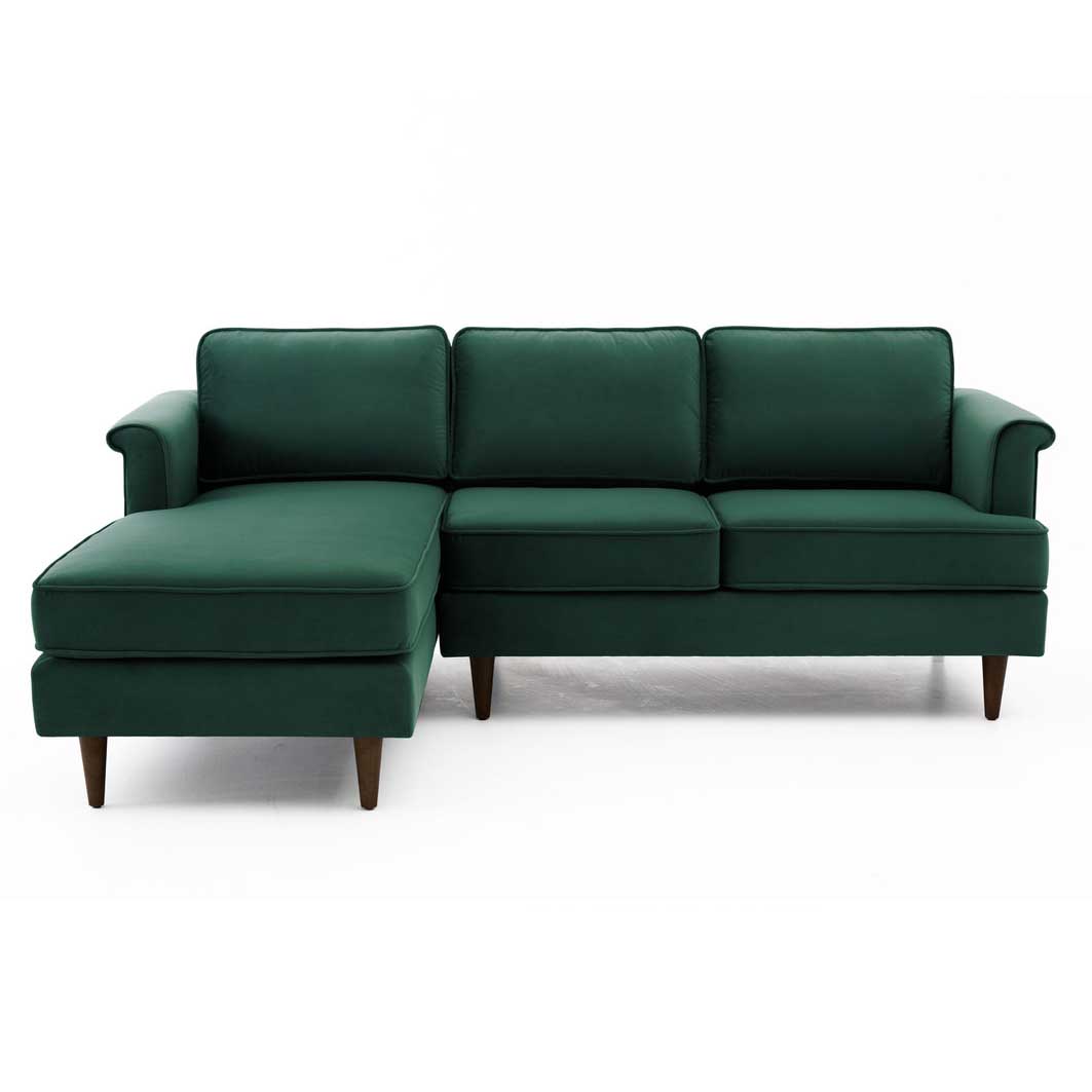 Tov Furniture Porter Velvet Left Arm Sectional Sofa