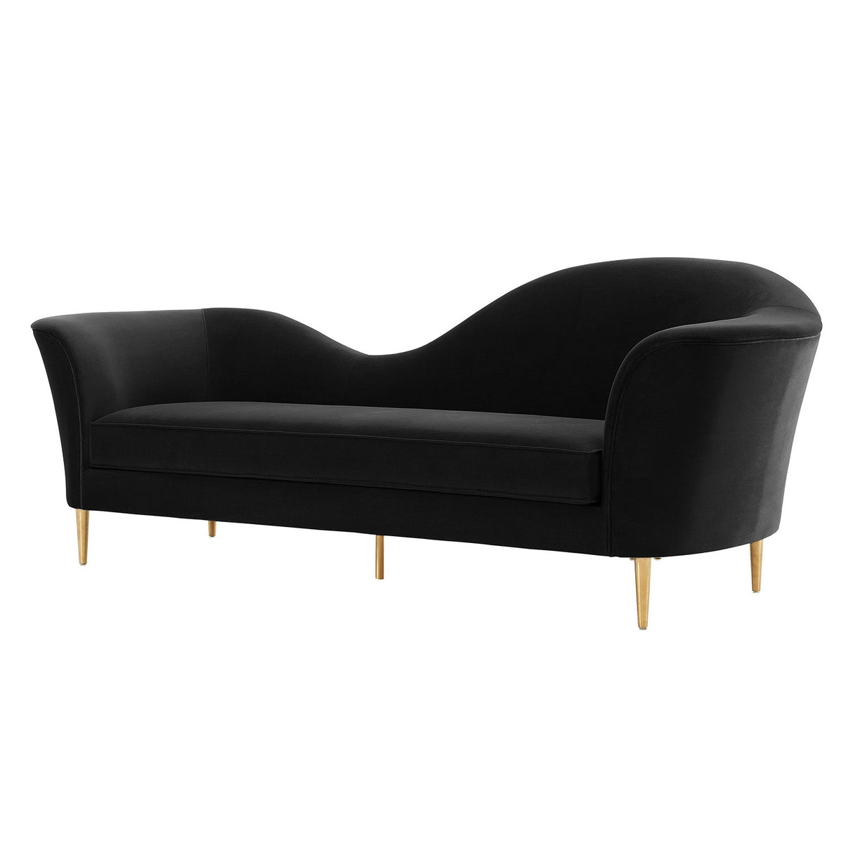 Tov Furniture Plato Velvet Sofa