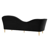 Tov Furniture Plato Velvet Sofa