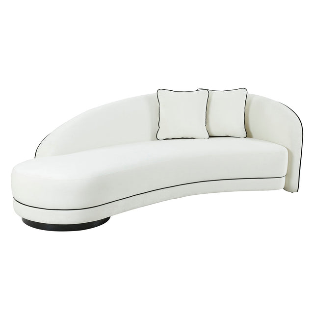 Tov Furniture Carla Velvet Sofa