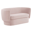 Isabella Velvet Loveseat | TOV