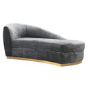 Adele Velvet Chaise | TOV