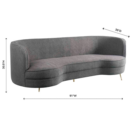 Tov Furniture Flare Tweed Sofa