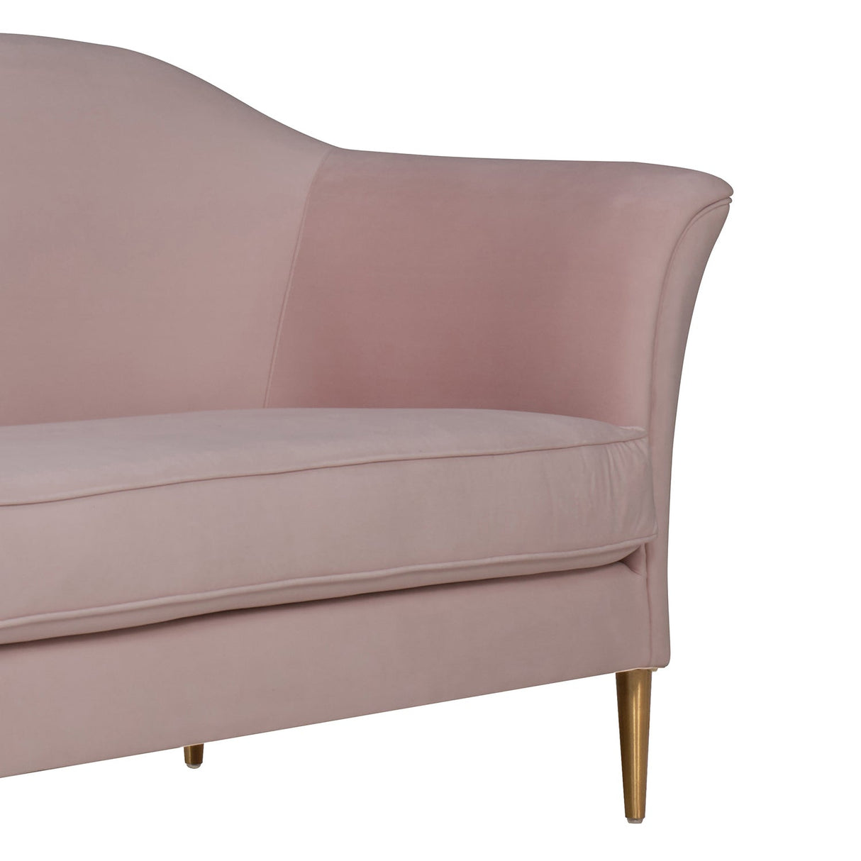 Tov Furniture Plato Velvet Sofa