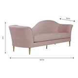 Tov Furniture Plato Velvet Sofa