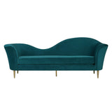 Tov Furniture Plato Velvet Sofa