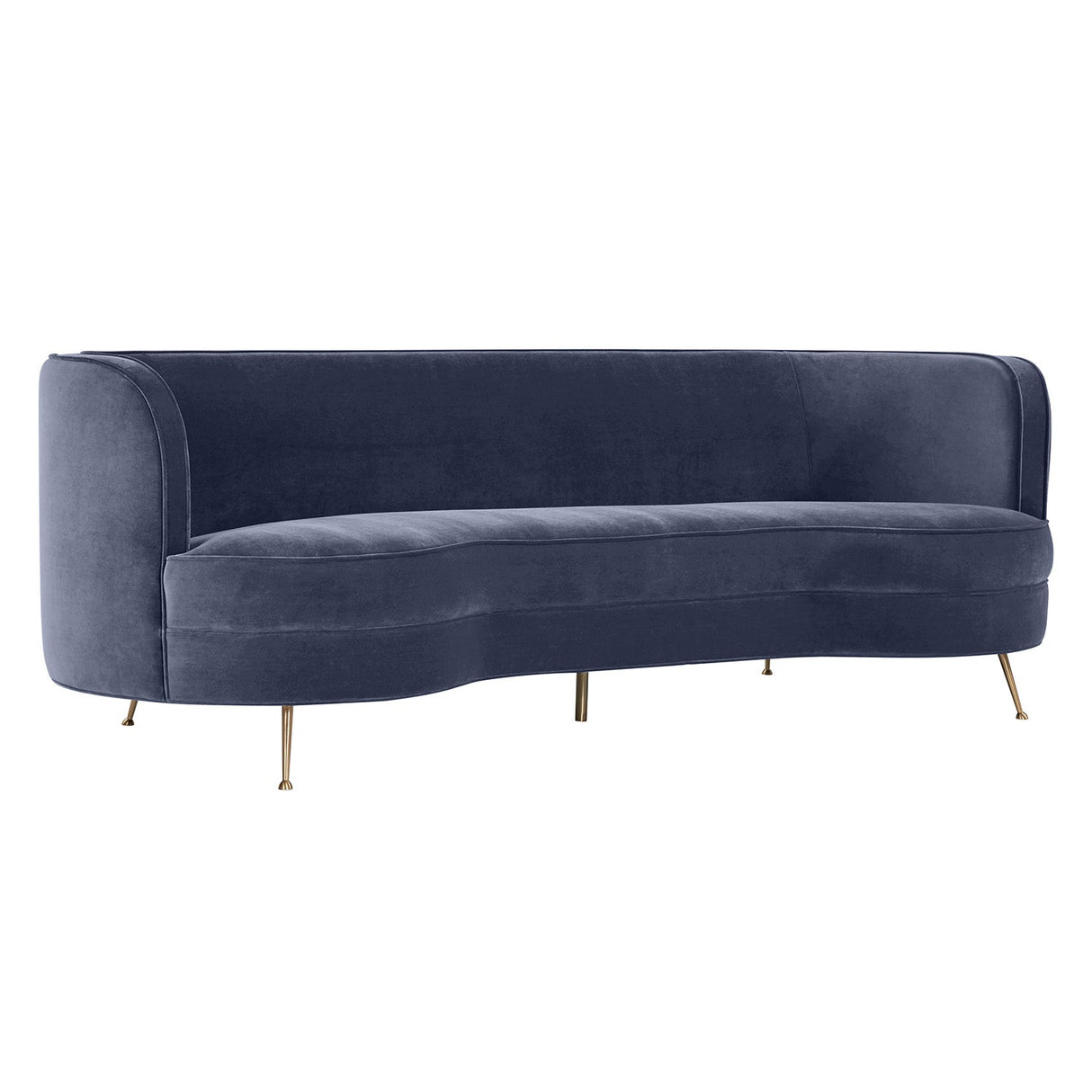 Tov Furniture Flare Velvet Sofa