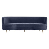 Tov Furniture Flare Velvet Sofa