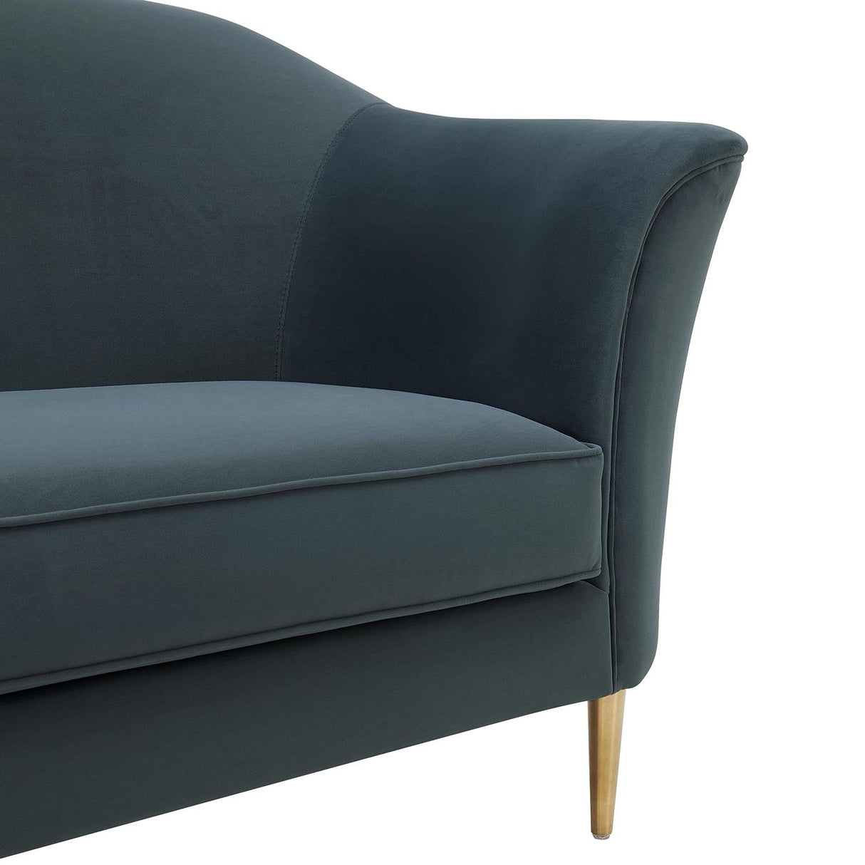 Tov Furniture Plato Velvet Sofa