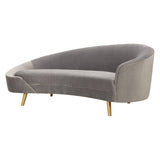 Tov Furniture Cleopatra Velvet Sofa