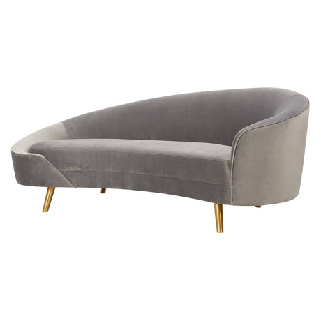 Tov Furniture Cleopatra Velvet Sofa