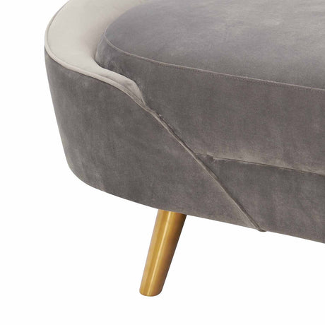 Tov Furniture Cleopatra Velvet Sofa