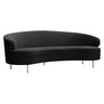 Tov Furniture Baila Velvet Sofa