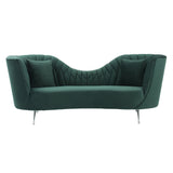 Tov Furniture Eva Velvet Sofa