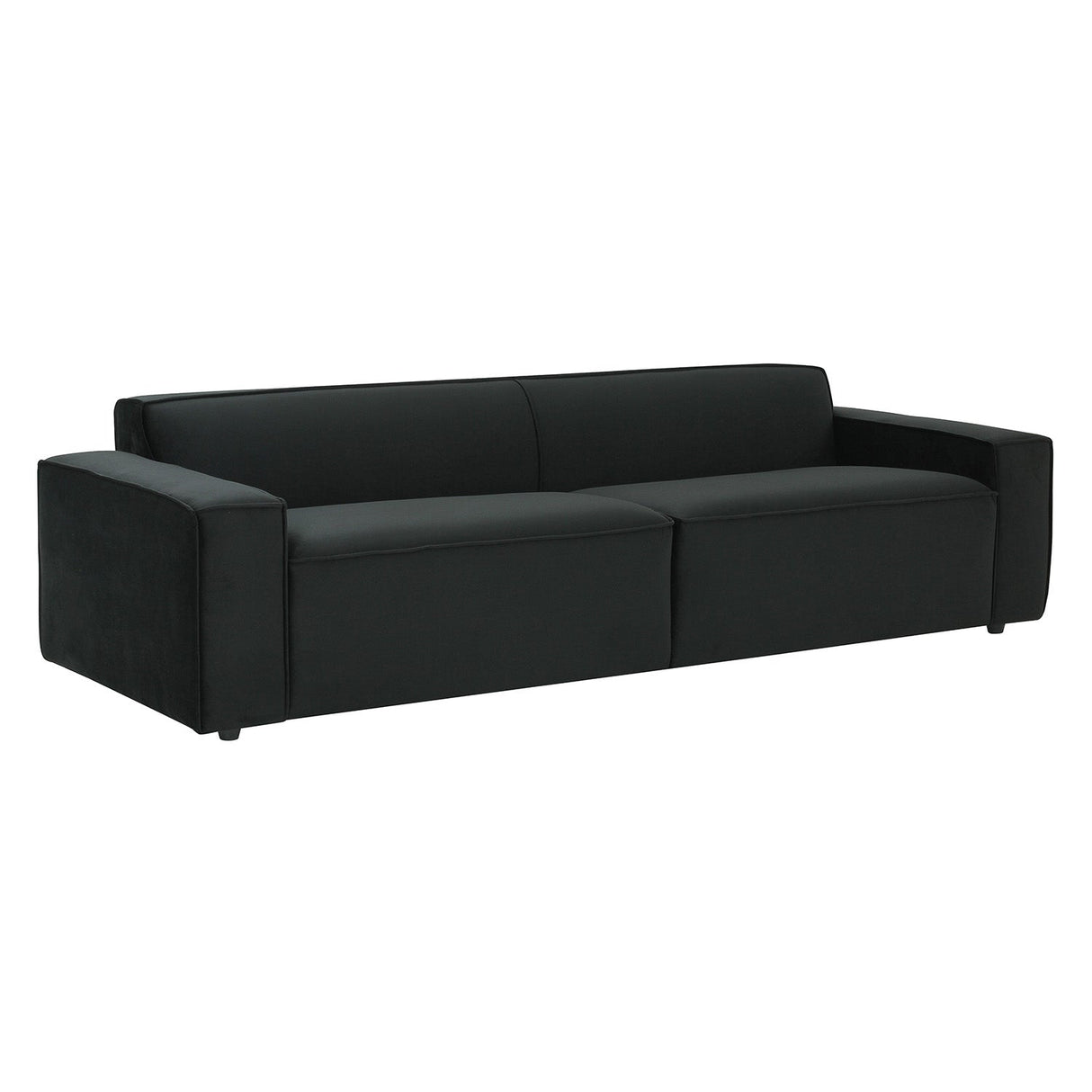 Tov Furniture Olafur Black Velvet Sofa